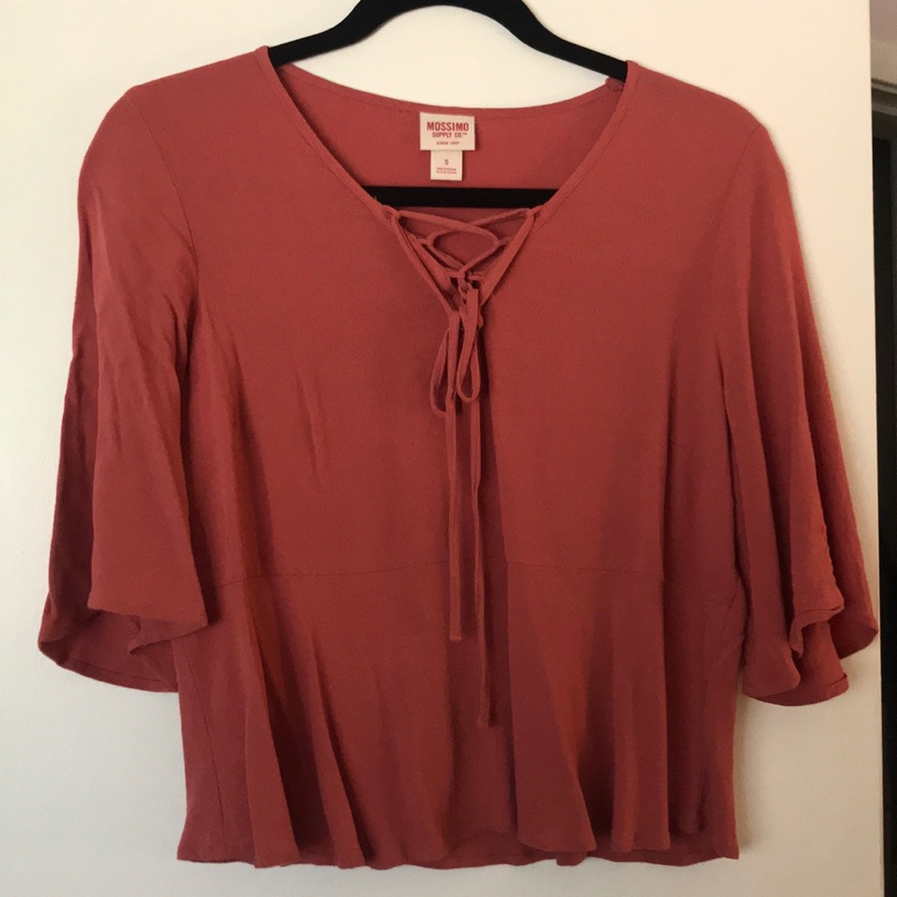 Flowy Peach Top